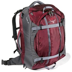 ospreyporter46burgundy thumb - Review of Osprey Porter 46 Travel Backpack