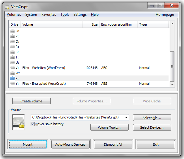veracrypt - Protecting Files and USB Drives with VeraCrypt (formerly TrueCrypt)